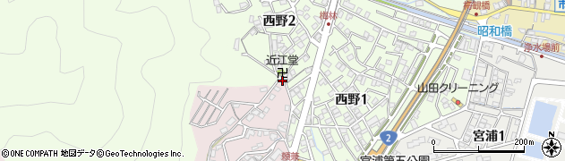 株式会社中国ネオ　三原営業所周辺の地図