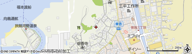 広島県尾道市向島町富浜486周辺の地図