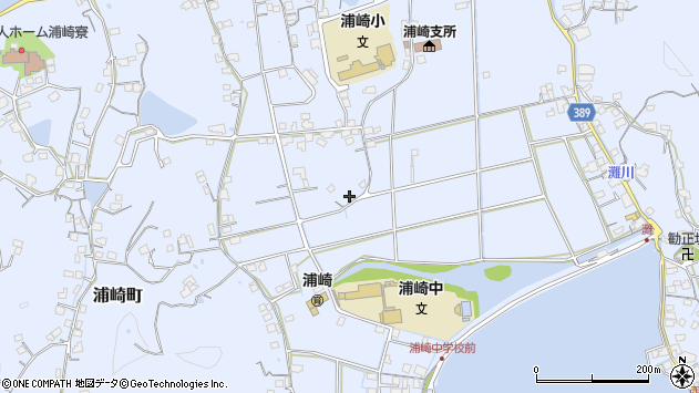 〒720-0551 広島県尾道市浦崎町の地図
