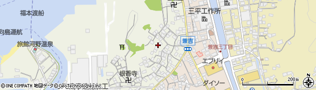 広島県尾道市向島町富浜521周辺の地図