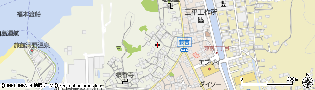 広島県尾道市向島町富浜520周辺の地図