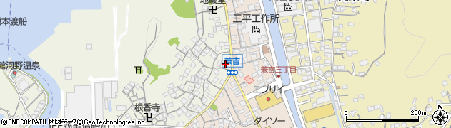 広島県尾道市向島町富浜24周辺の地図