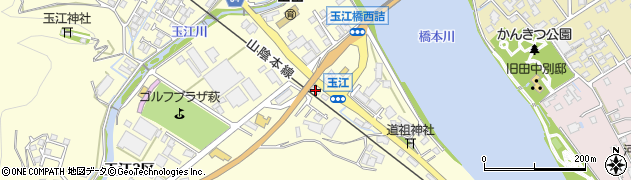株式会社ＣＧＳコーポレーション　萩・長門営業所周辺の地図