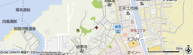 広島県尾道市向島町富浜516周辺の地図