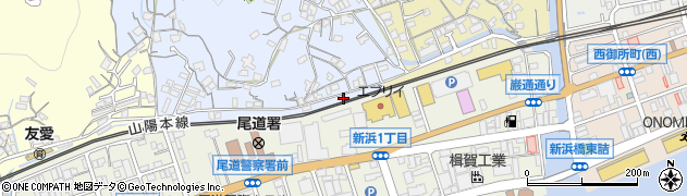 広島県尾道市吉浦町1周辺の地図
