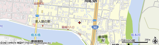 山口県萩市川島２区周辺の地図