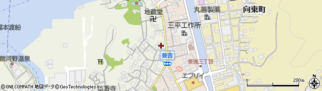 広島県尾道市向島町富浜15周辺の地図