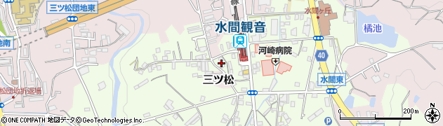 大阪府貝塚市水間271周辺の地図