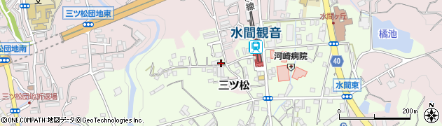 大阪府貝塚市水間281周辺の地図