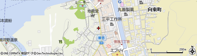 広島県尾道市向島町富浜12周辺の地図