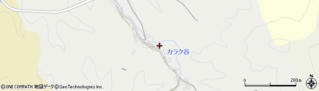 大阪府河内長野市唐久谷周辺の地図