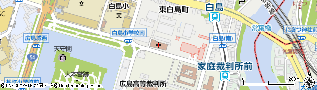 中国総合通信局無線通信部航空海上課周辺の地図