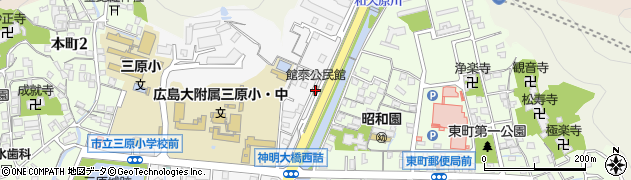 館泰公民館周辺の地図