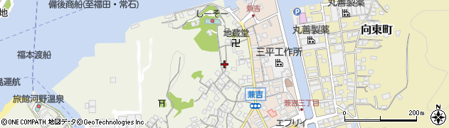 広島県尾道市向島町富浜41周辺の地図