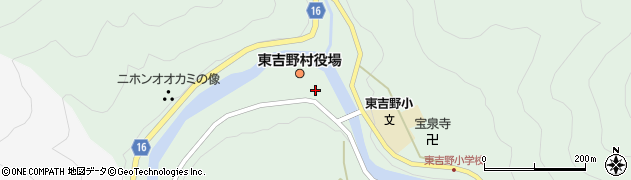 東吉野村役場周辺の地図