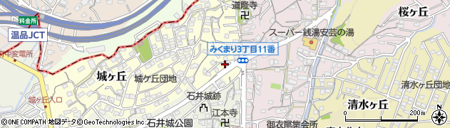 ジュエルアート目加田周辺の地図