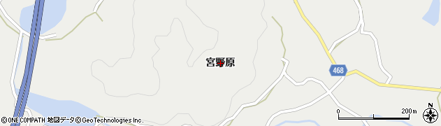兵庫県洲本市安乎町（宮野原）周辺の地図