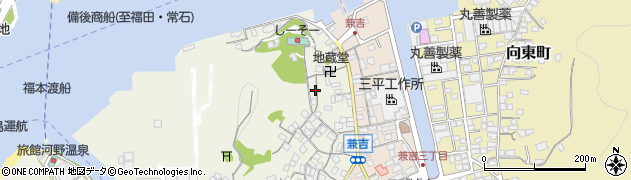 広島県尾道市向島町富浜43周辺の地図