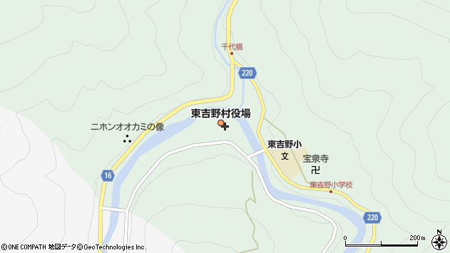 〒633-2400 奈良県吉野郡東吉野村（以下に掲載がない場合）の地図