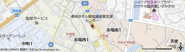 大阪タオル工業組合周辺の地図