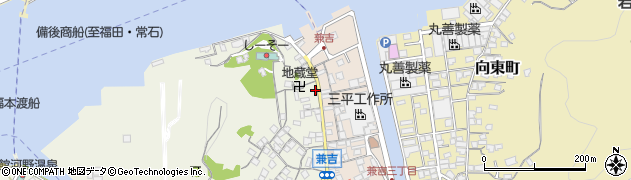 広島県尾道市向島町富浜8周辺の地図