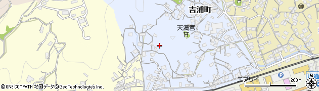 広島県尾道市吉浦町14周辺の地図