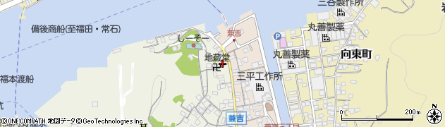 広島県尾道市向島町富浜6周辺の地図