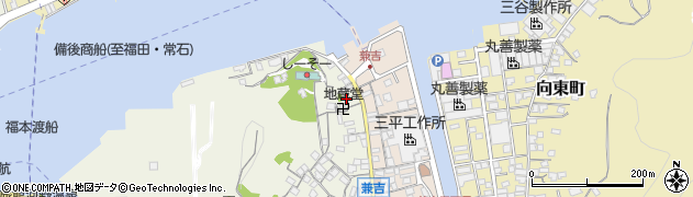 広島県尾道市向島町富浜2周辺の地図