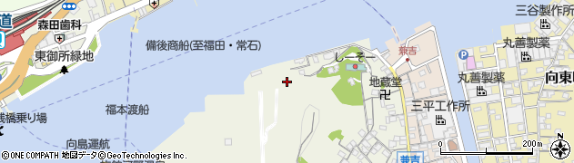 広島県尾道市向島町富浜73周辺の地図