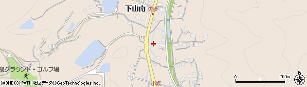 広島県福山市沼隈町（下山南）周辺の地図