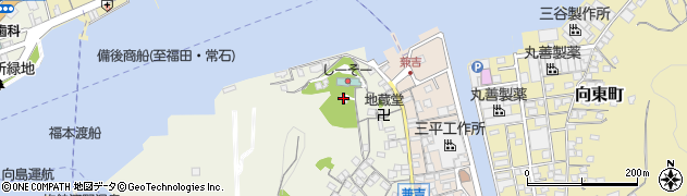 広島県尾道市向島町富浜53周辺の地図