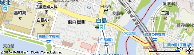 野武士 白島店周辺の地図