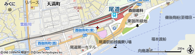 株式会社広島銀行　尾道住宅ローンセンター周辺の地図