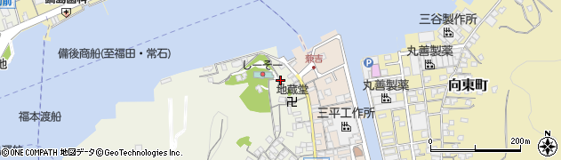 広島県尾道市向島町富浜83周辺の地図