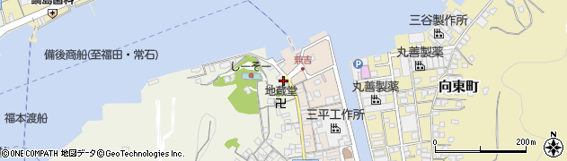 広島県尾道市向島町富浜1周辺の地図