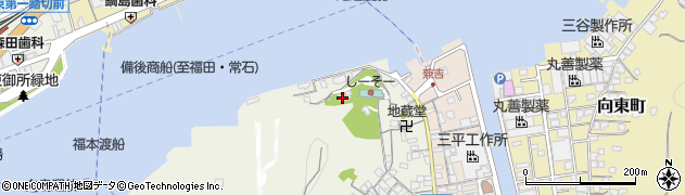 広島県尾道市向島町富浜82周辺の地図