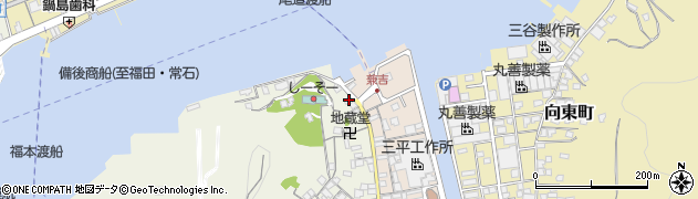 広島県尾道市向島町富浜87周辺の地図