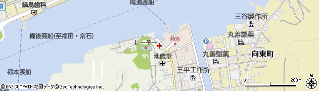 広島県尾道市向島町富浜88周辺の地図