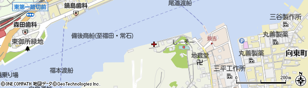 広島県尾道市向島町富浜92周辺の地図