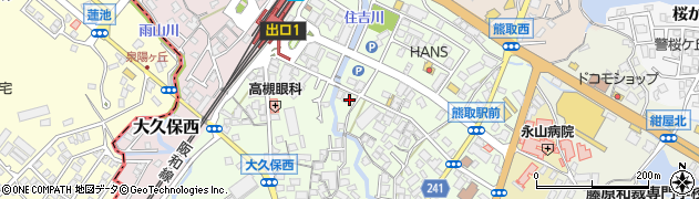 ＮＰＣ２４Ｈ熊取駅前パーキング周辺の地図