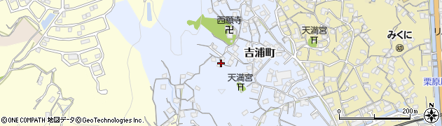 広島県尾道市吉浦町22周辺の地図