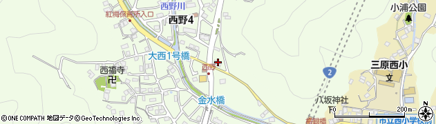 三原交通株式会社　観光部周辺の地図