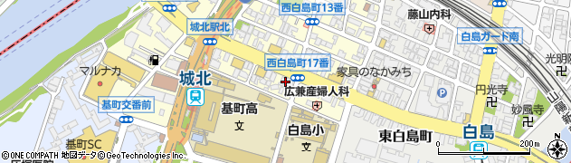 東海田広島線周辺の地図