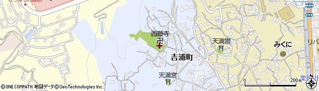 広島県尾道市吉浦町24周辺の地図