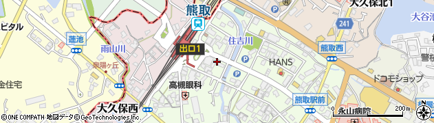 カットハウス・テイネイ館　駅前店周辺の地図
