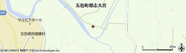兵庫県洲本市五色町都志大宮112周辺の地図