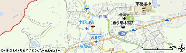岸和田河合簡易郵便局周辺の地図
