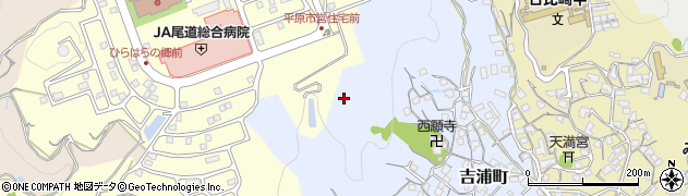 広島県尾道市吉浦町43周辺の地図