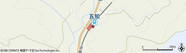 五知駅周辺の地図