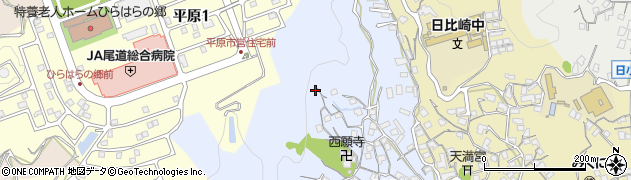 広島県尾道市吉浦町25周辺の地図